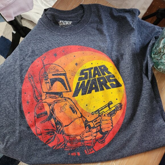 Star Wars The Empire Strikes Back green Logo back poster hoodie. - Picture 3 of 3